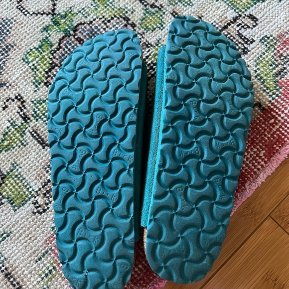 Teal Birkenstock Arizona - Picture 5 of 5